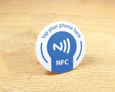 badge badge nfc|nfc tag on yard sign.